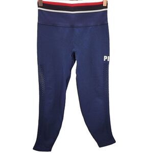 Pink Victoria's Secret Womens S Cool & Comfy High Waist REd White Blue Leggings